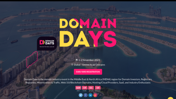 Domain Days: The Premier Domain Industry Event in Dubai